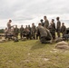 Marines with Infantry Training Battalion, School of Infantry – East utilize M2A1 machine guns