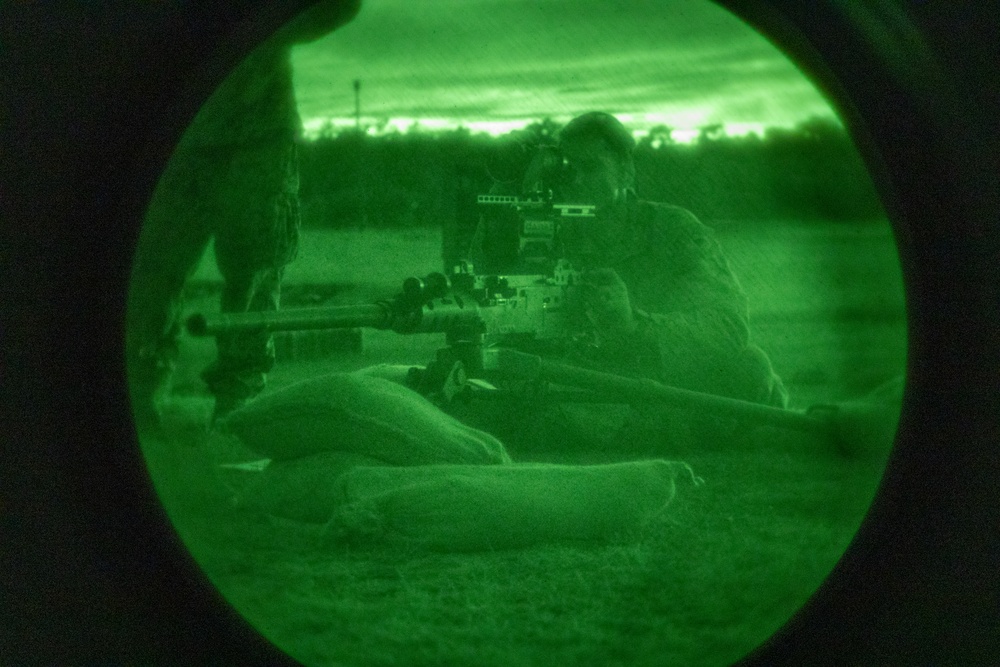 Marines with Infantry Training Battalion, School of Infantry – East utilize M2A1 machine guns Marines with Infantry Training Battalion, School of Infantry – East utilize M2A1 machine guns