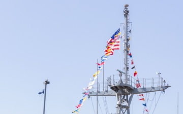 USS Sentry (MCM 3) Decomissioning