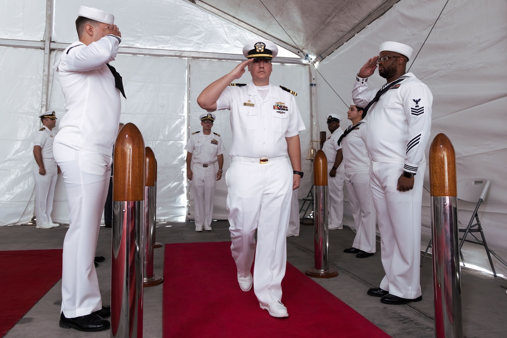 USS Sentry (MCM 3) Decomissioning