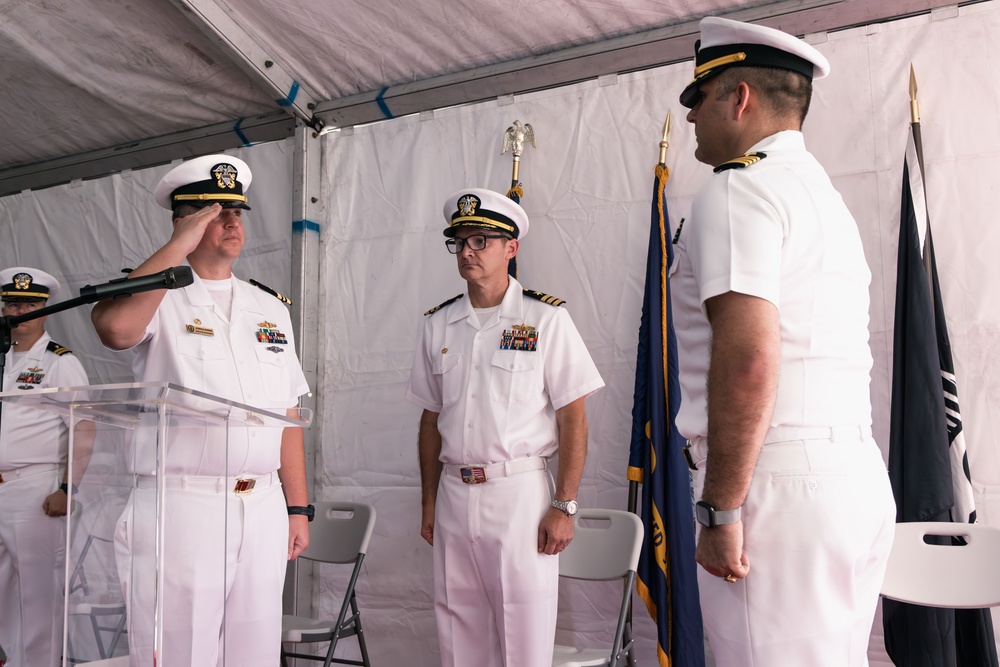USS Sentry (MCM 3) Decommissioning