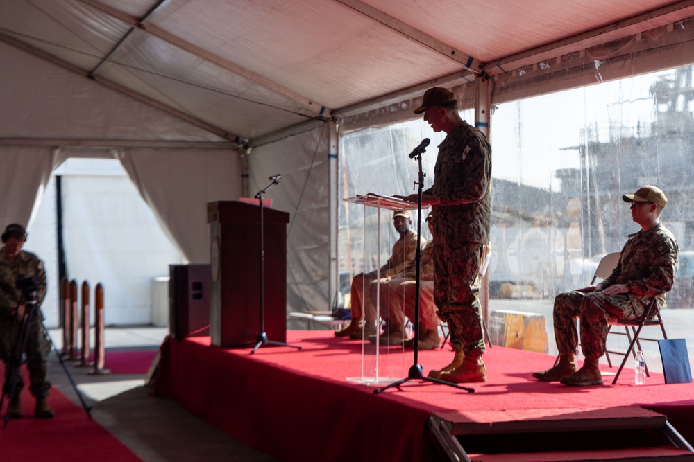 USS Devastator Conducts Decommissioning Ceremony