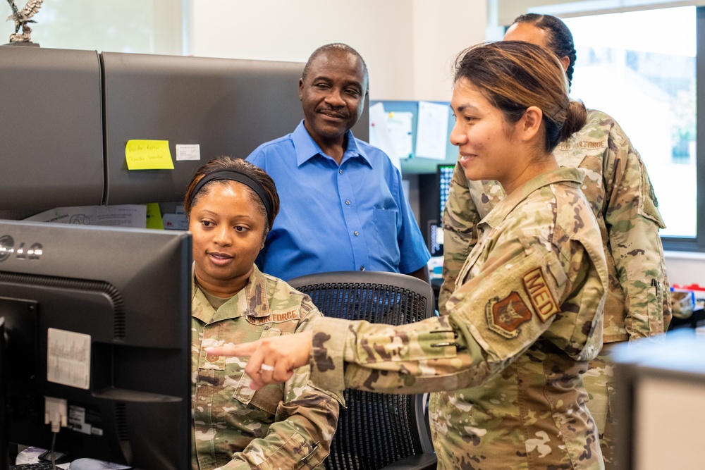 403rd ASTS readies for new health records system