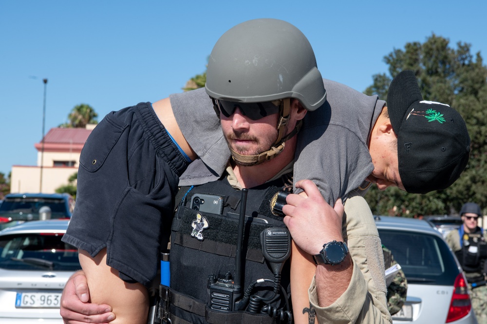 NAS Sigonella holds ATTT drill