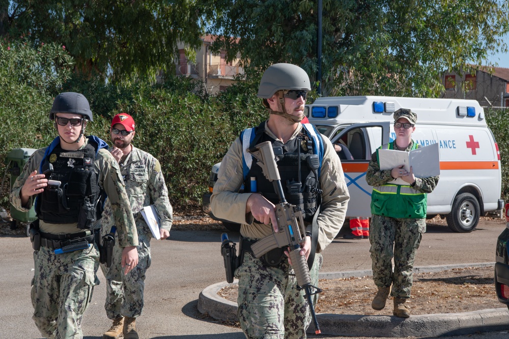 NAS Sigonella holds ATTT drill