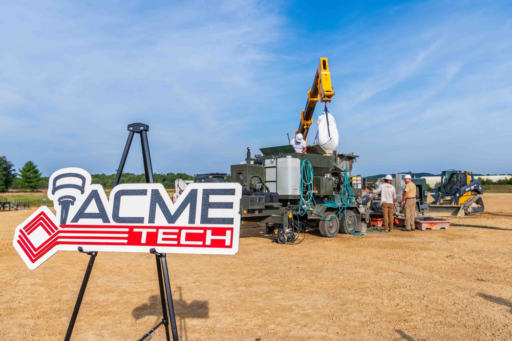 U.S. Army Engineer Research and Development Center (ERDC) at Fort McCoy, WI
