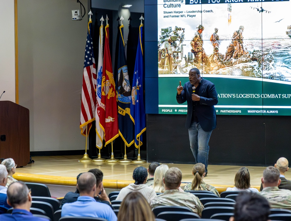 Motivational speaker and former NFL football player Shawn T. Harper Motivational speaker and former NFL football player Shawn T. Harper