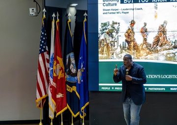 Motivational speaker Shawn T. Harper speaks about a winning mindset as the secret to success