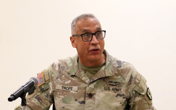 166th Regiment change of responsibility