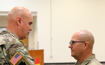 166th Regiment change of responsibility