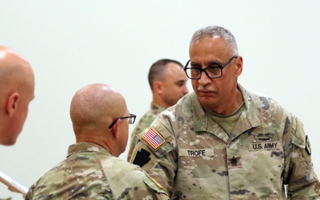 166th Regiment change of responsibility