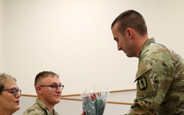 166th Regiment change of responsibility