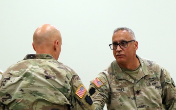 166th Regiment change of responsibility