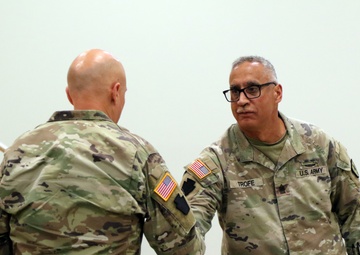 166th Regiment change of responsibility