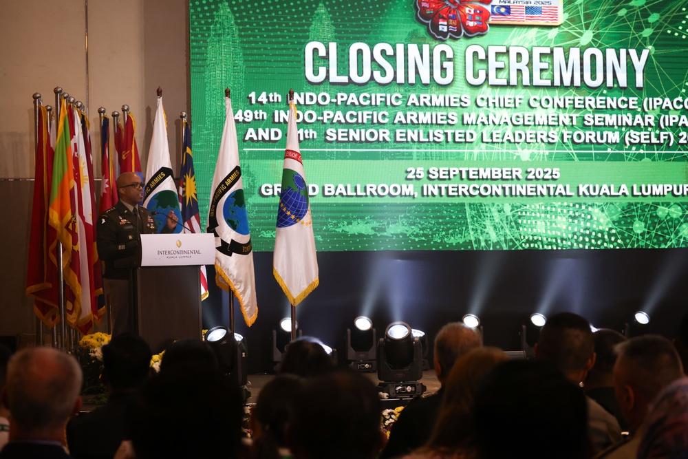 Closing Ceremony Marks Unified Commitment at One of Indo-Pacific's Largest Leadership Engagements, 14th IPACC, 49th IPAMS, 11th SELF