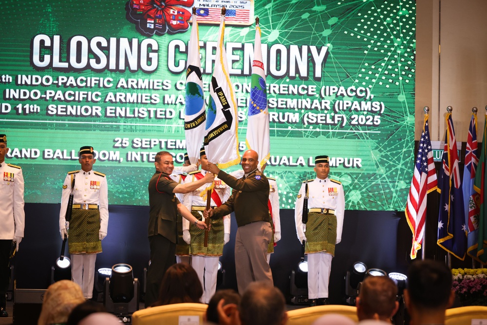 Closing Ceremony Marks Unified Commitment at One of Indo-Pacific's Largest Leadership Engagements, 14th IPACC, 49th IPAMS, 11th SELF