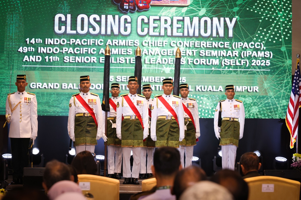 Closing Ceremony Marks Unified Commitment at One of Indo-Pacific's Largest Leadership Engagements, 14th IPACC, 49th IPAMS, 11th SELF