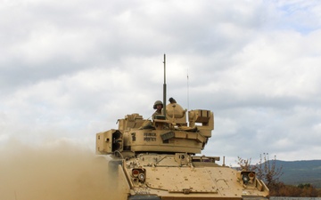 1st ABCT, 1st Infantry Division M2A3 Bradley Gunnery at Novo Selo Training Area