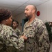 USS John C. Sennis Supply Awards at Quarters