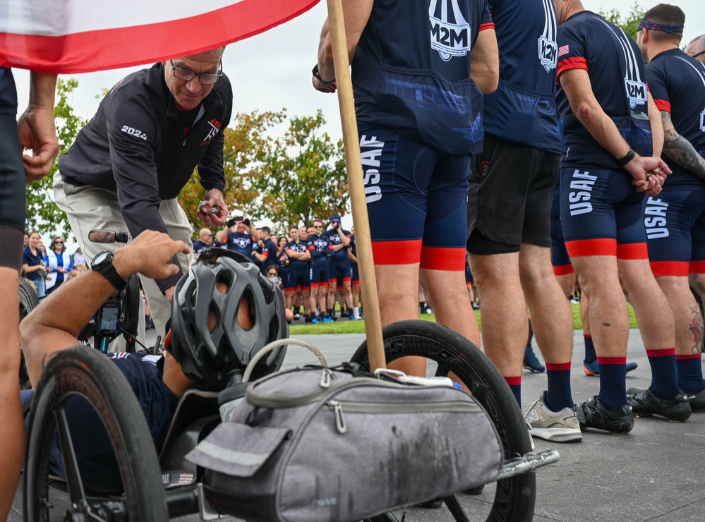 Pedals Down, Celebrations Up: Final Day of the Memorial-to-Memorial Bike Ride