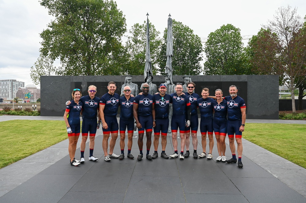 Pedals Down, Celebrations Up: Final Day of the Memorial-to-Memorial Bike Ride