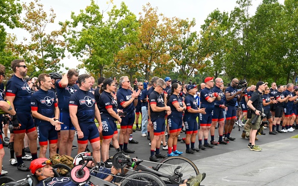 Pedals Down, Celebrations Up: Final Day of the Memorial-to-Memorial Bike Ride