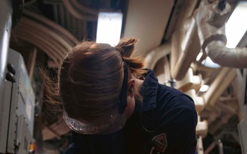 USS Winston S. Churchill Conducts Daily Operations