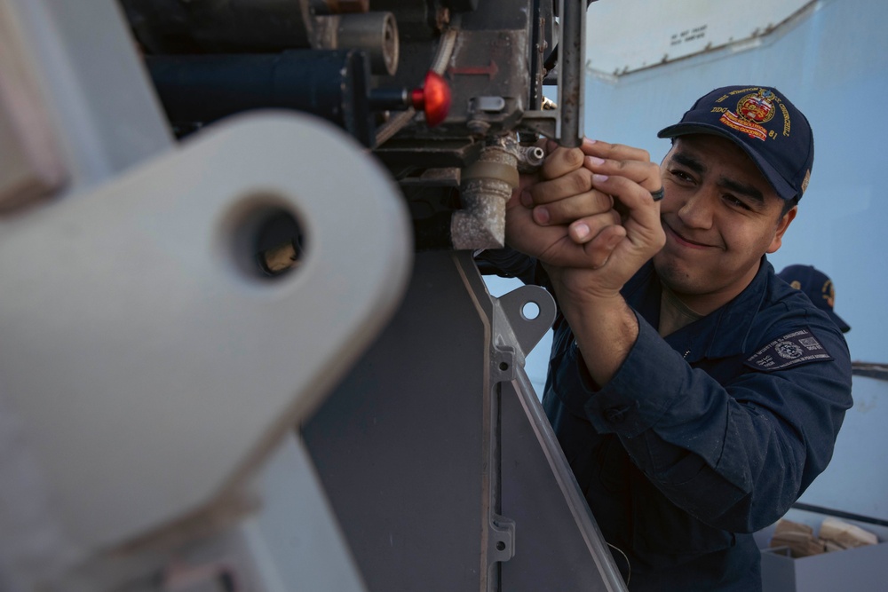 USS Winston S. Churchill Conducts Daily Operations