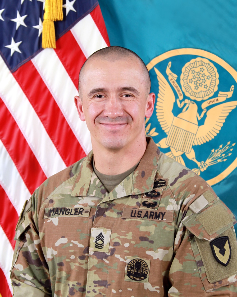 Command Photo of Master Sgt. Anthony R. Mangler