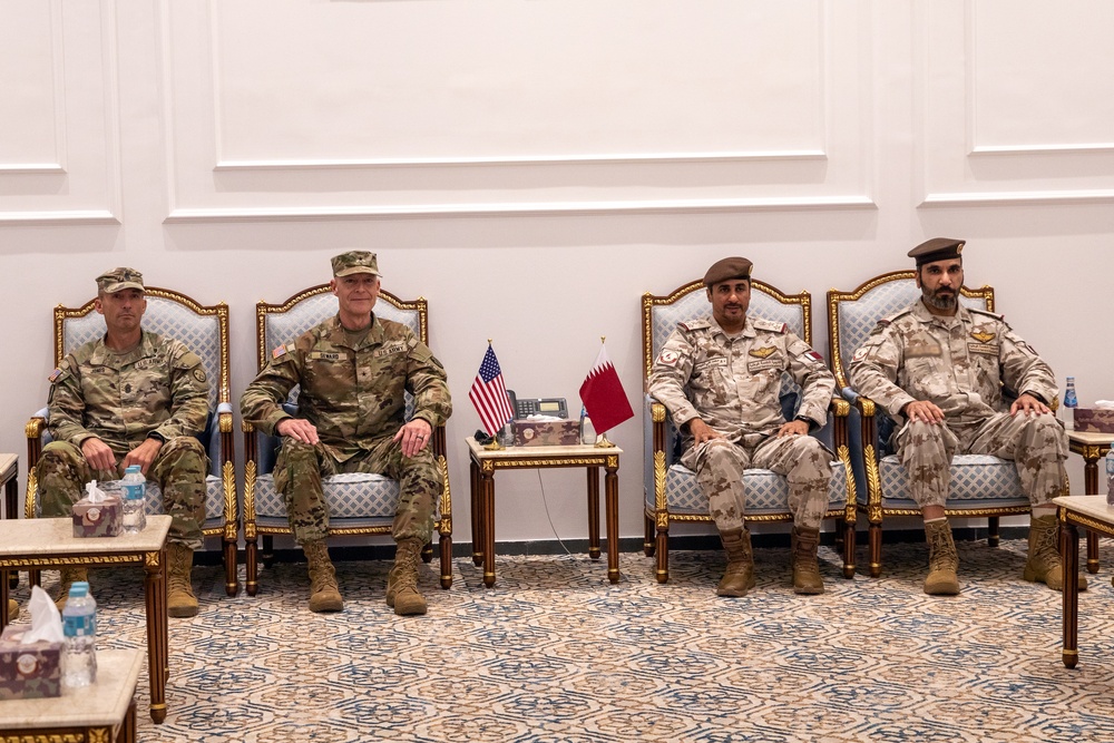W.Va. Guard, Qatar military leaders elevate partnerships; NATO interoperability, global burden sharing, aviation platforms discussed
