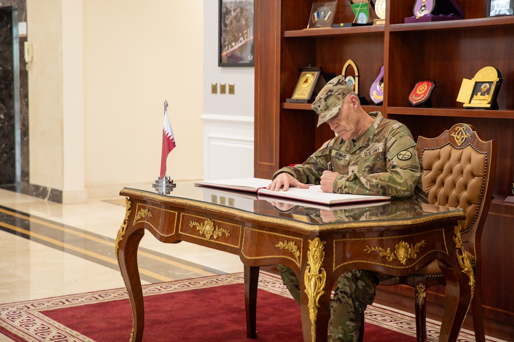 W.Va. Guard, Qatar military leaders elevate partnerships; NATO interoperability, global burden sharing, aviation platforms discussed