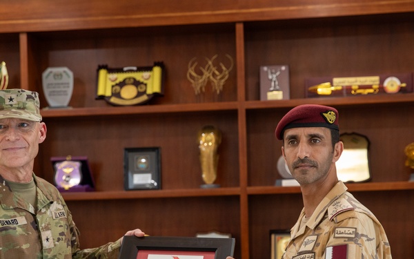 W.Va. Guard, Qatar military leaders elevate partnerships; NATO interoperability, global burden sharing, aviation platforms discussed