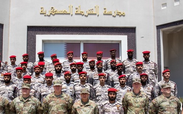 W.Va., Qatar Military Police continue bilateral training, interoperability development