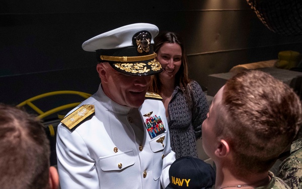 Recruit Training Command Capping Ceremony