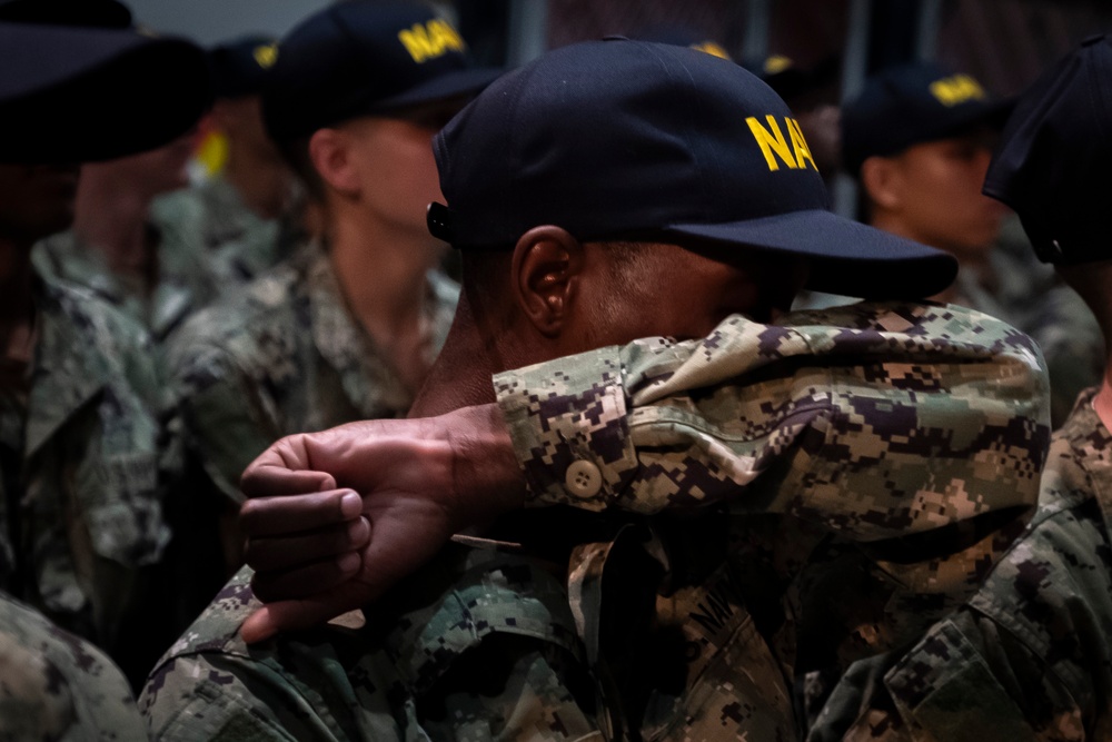 Recruit Training Command Capping Ceremony