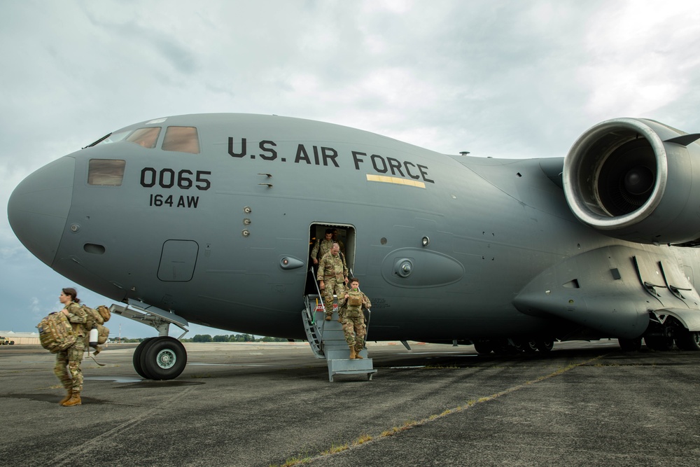 Task Force Volunteer returns to TN
