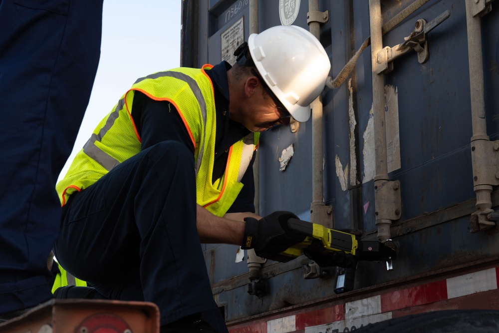 U.S. Coast Guard conducts Multi-Agency Strike Force Operation at the Port of New Orleans