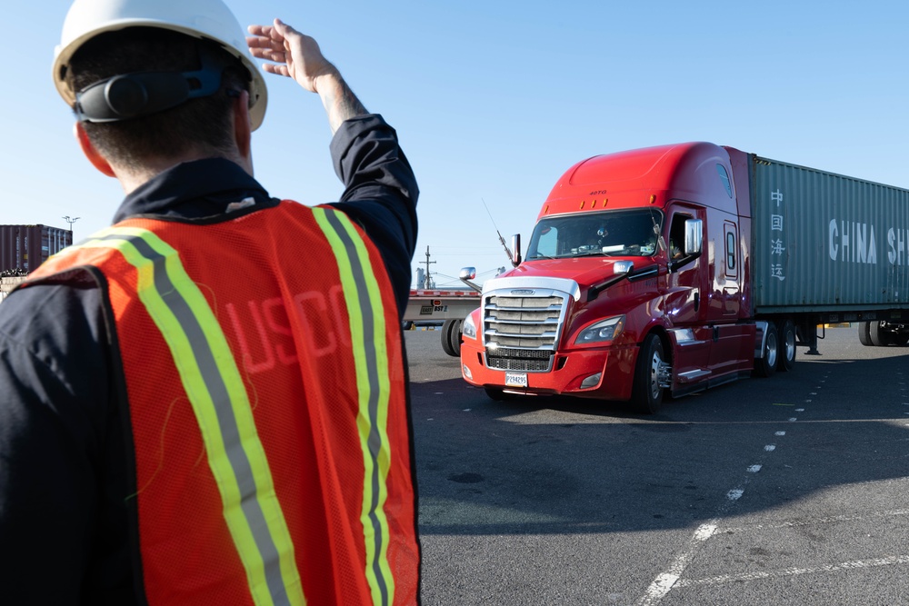 U.S. Coast Guard conducts Multi-Agency Strike Force Operation at the Port of New Orleans