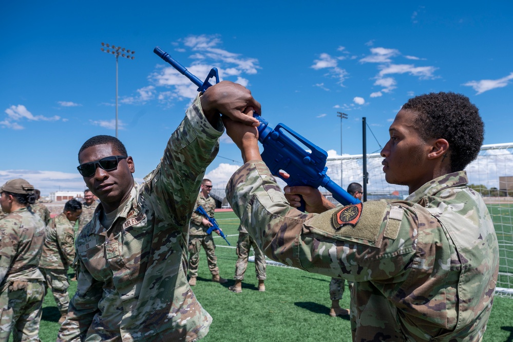 22nd ATF Airmen get hands-on with combative training