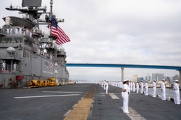 USS America Completes Homeport Change to San Diego