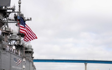 USS America Completes Homeport Change to San Diego