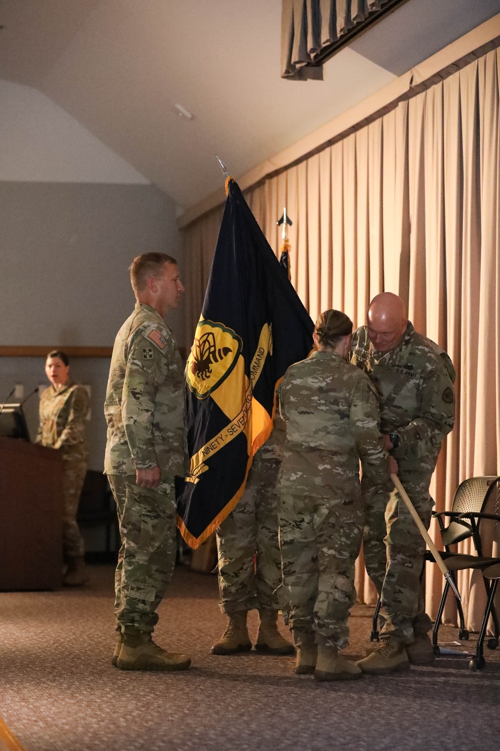 97th Troop Command Change of Command Ceremony