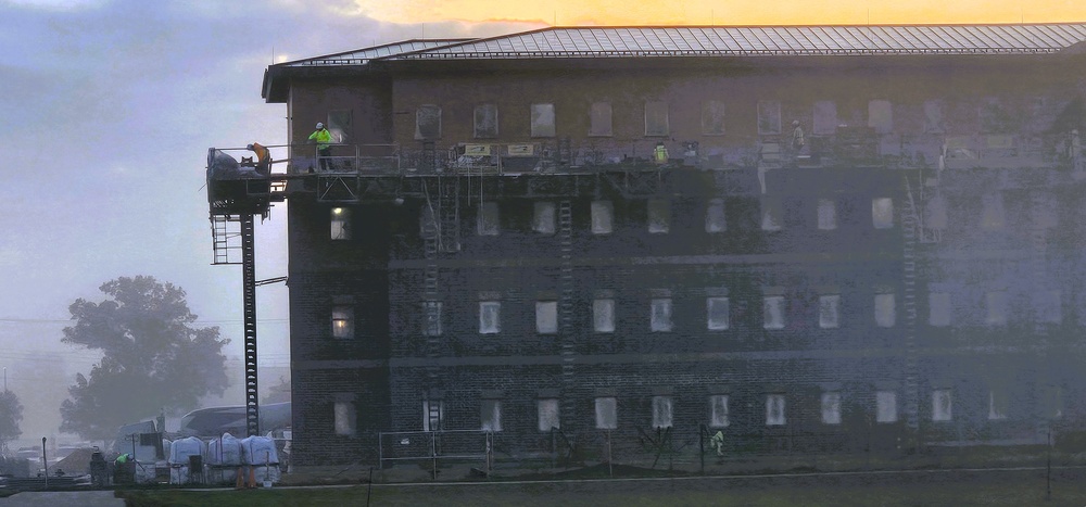 Fort McCoy’s East Barracks Project nearly 70 percent complete; work slightly ahead of schedule