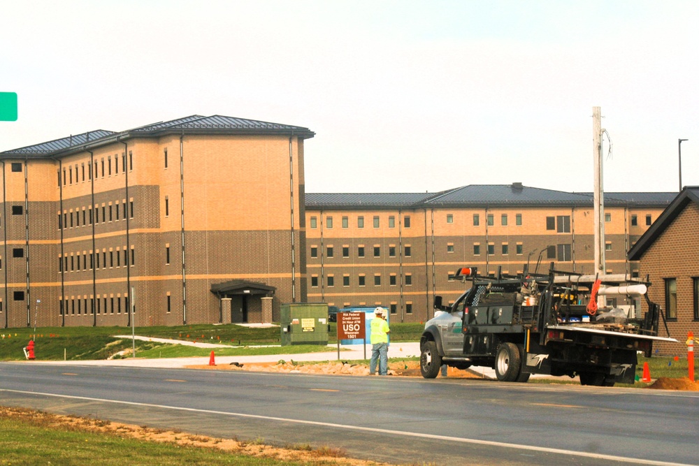 Fort McCoy’s East Barracks Project nearly 70 percent complete; work slightly ahead of schedule