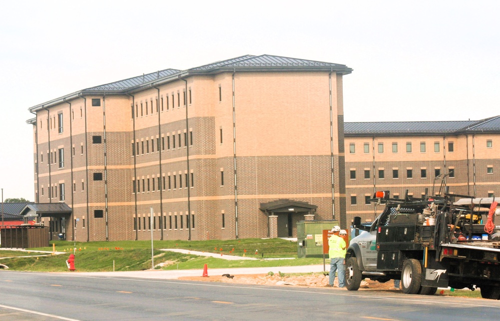Fort McCoy’s East Barracks Project nearly 70 percent complete; work slightly ahead of schedule