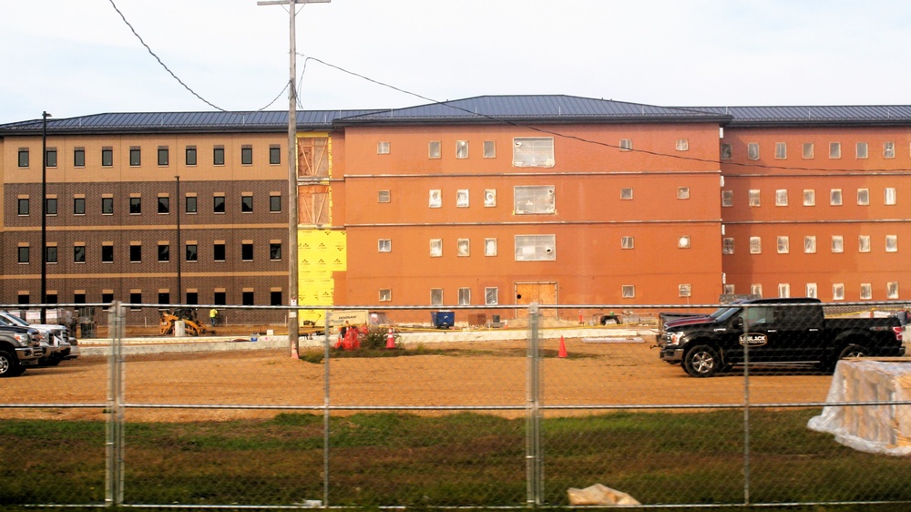 Fort McCoy’s East Barracks Project nearly 70 percent complete; work slightly ahead of schedule