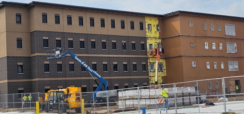 Fort McCoy’s East Barracks Project nearly 70 percent complete; work slightly ahead of schedule