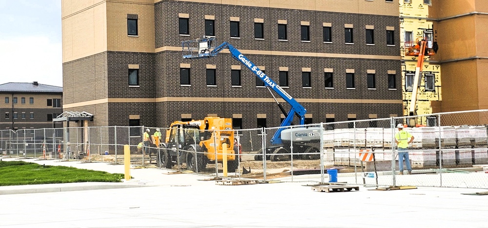 Fort McCoy’s East Barracks Project nearly 70 percent complete; work slightly ahead of schedule