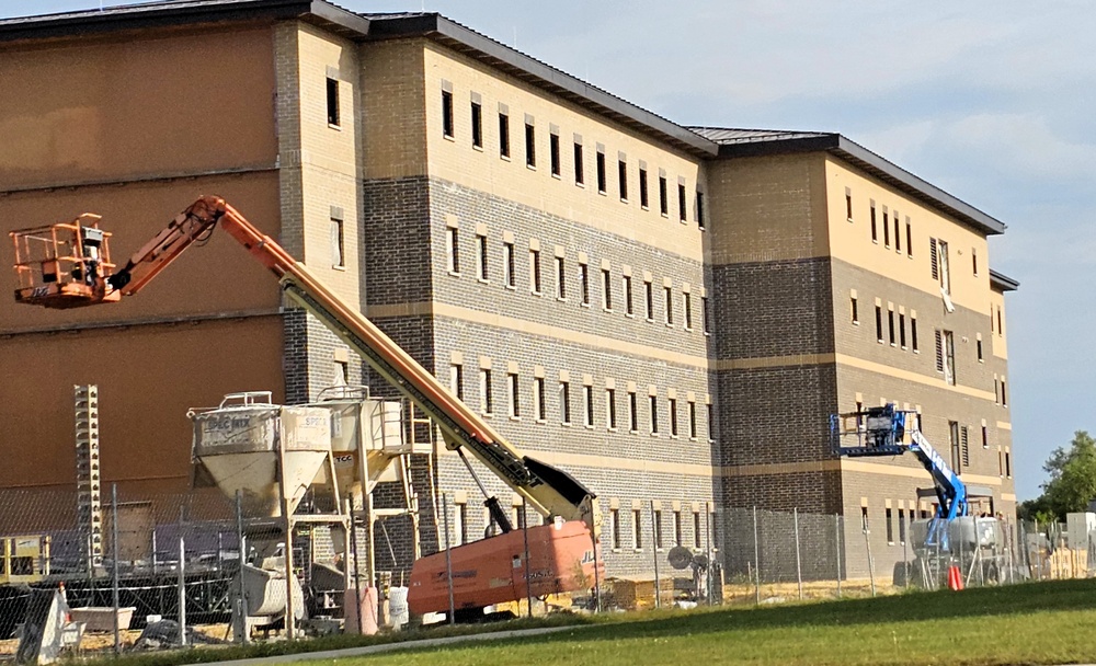 Fort McCoy’s East Barracks Project nearly 70 percent complete; work slightly ahead of schedule