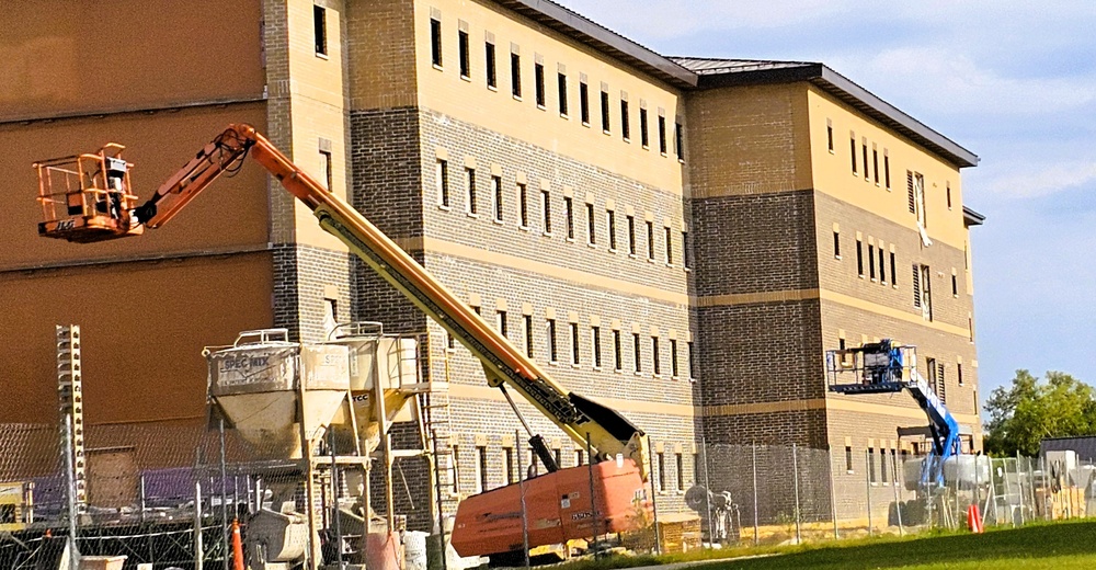 Fort McCoy’s East Barracks Project nearly 70 percent complete; work slightly ahead of schedule